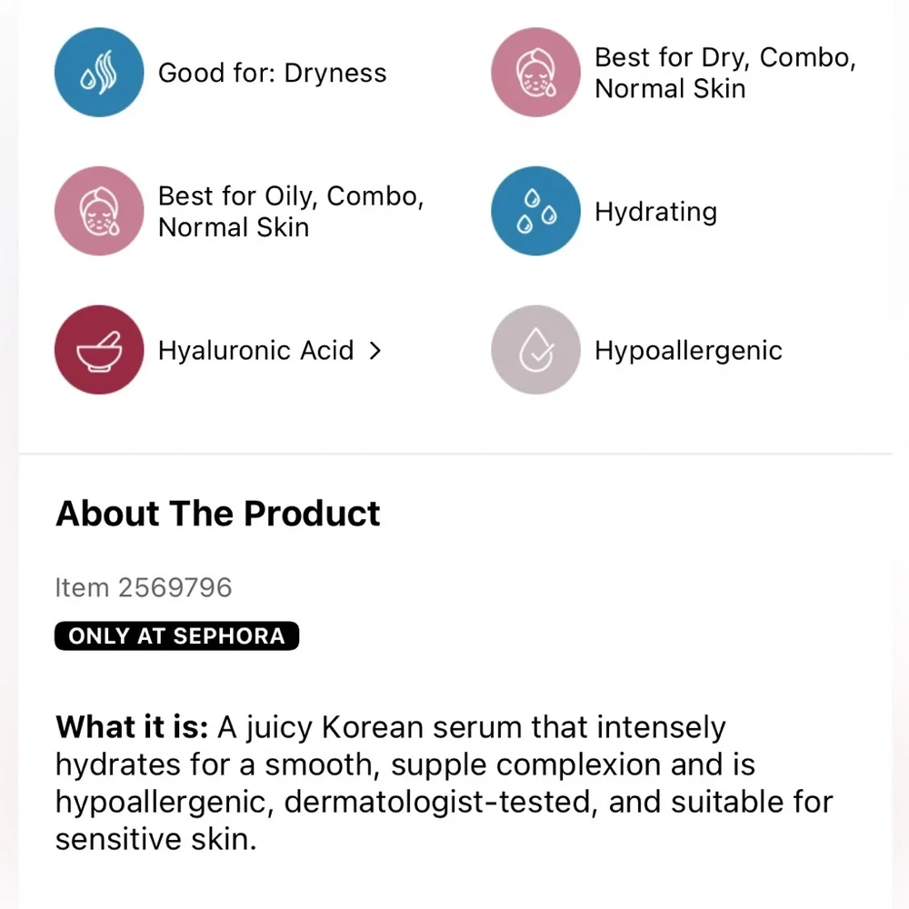 NEW! LANEIGE Water Bank Hyaluronic Serum | Unopened - Picture 6 of 8